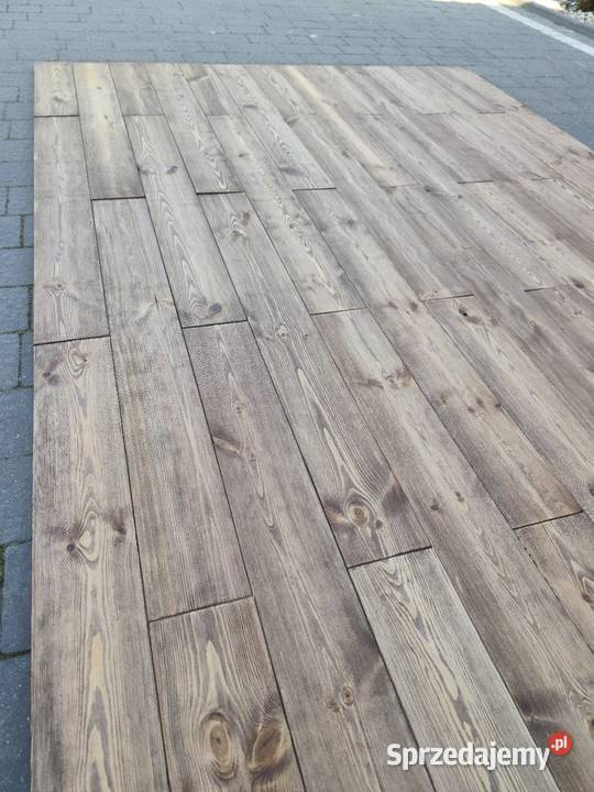 Deska ścienna szczotkowana Naturalne drewno Zduńska Wola