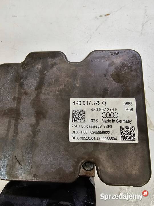 POMPA ABS ESP AUDI A6 C8 A7 4K0907379Q osobowe Przystajń