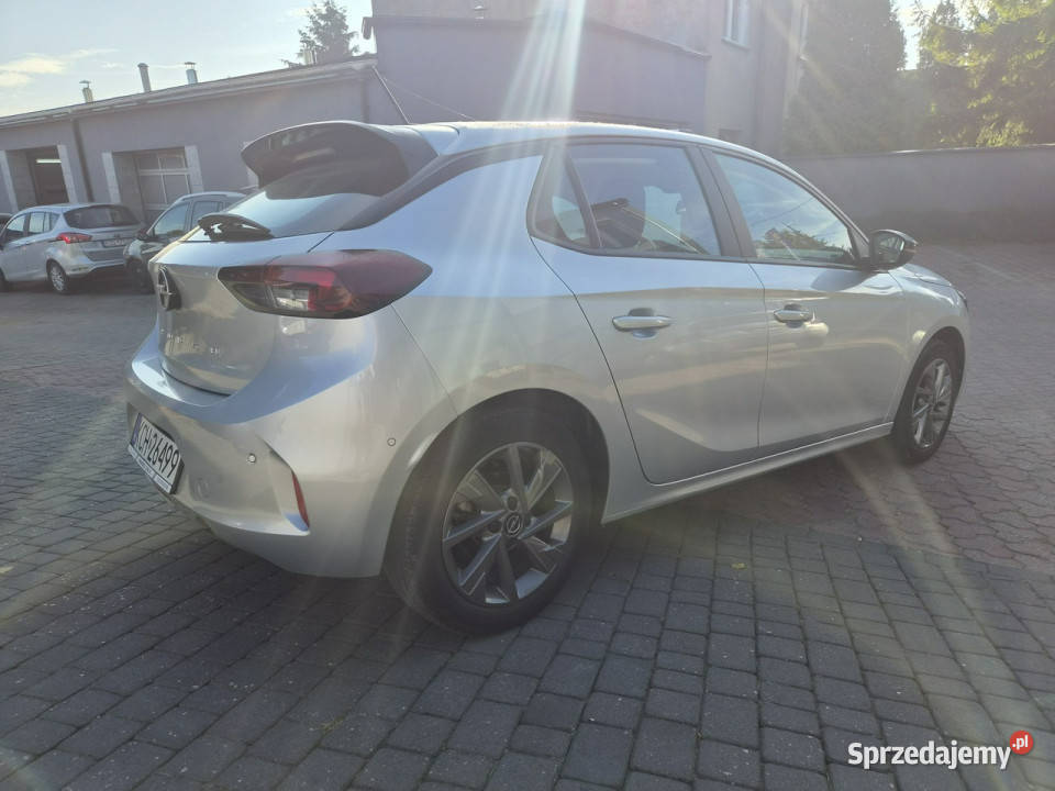 Opel Corsa 12 100 Turbo Automat salon Polska światła LED Łódź
