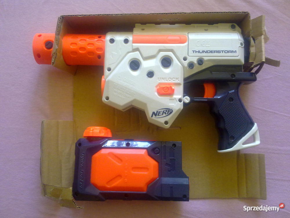 Dwa NERFY Nerf thunderstorm i Nerf Soaker Flash Bielsko-Biała sprzedam