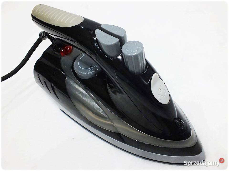 Żelazko Parowe 2000W MIA Stopa Ceramiczna Wyrzut Żary
