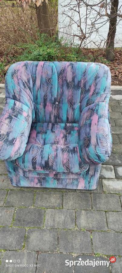 Fotele PRL stan 3 sztuki zachodniopomorskie Sianów