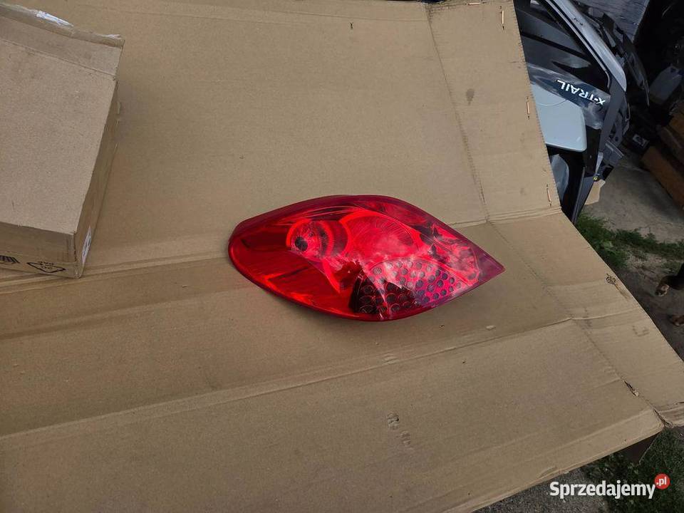 Lampa lewa lewy tył tylna Peugeot 207 CC 6350CE