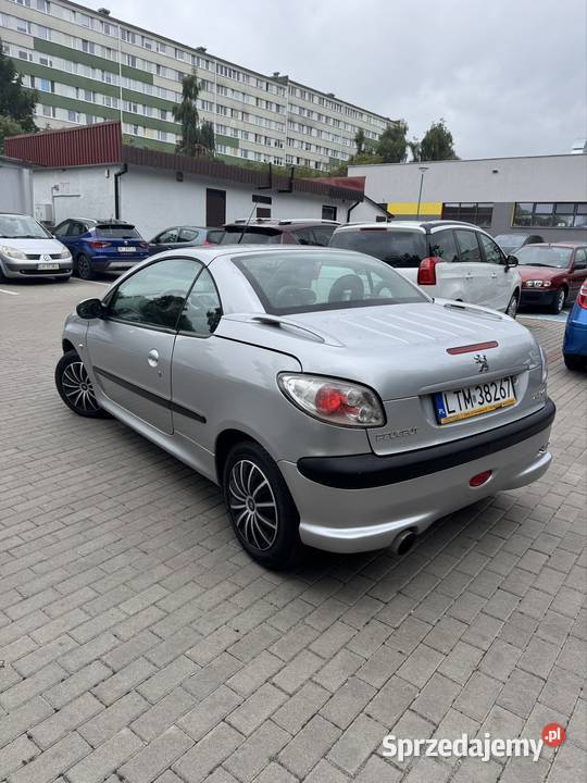 Peugeot 206 CC 20 16V 136 LPG Kabriolet Dach Lublin