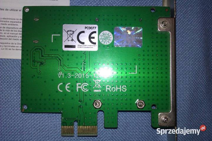 adapter mSATA SATA 3 HDDSSD na PCIe x1 LogiLInk Warszawa
