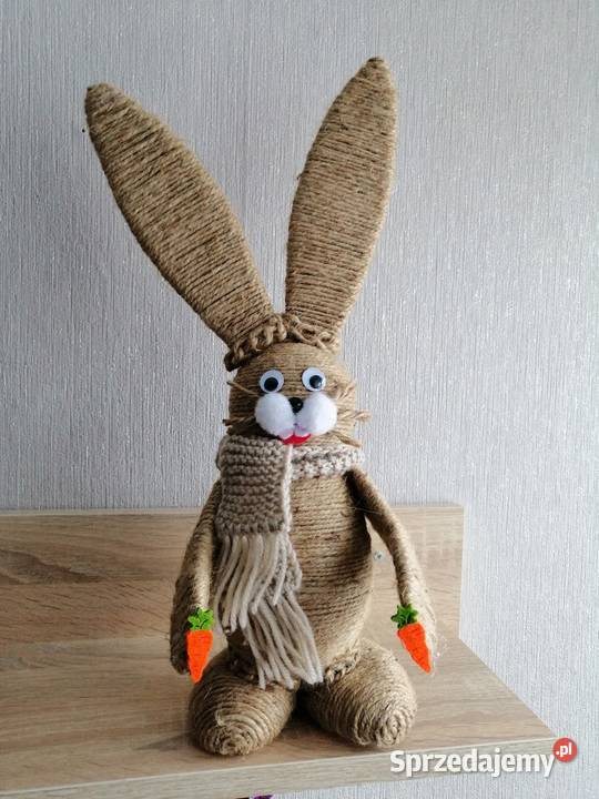 Zająć wielkanocny wykonany własnoręcznie beżowy Katowice