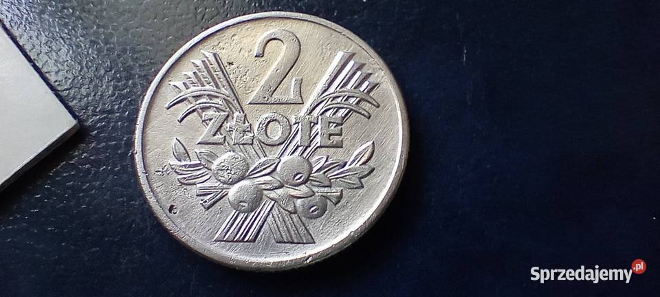 Stare monety 2 złote 1960 Jagody PRL Polska Lesko