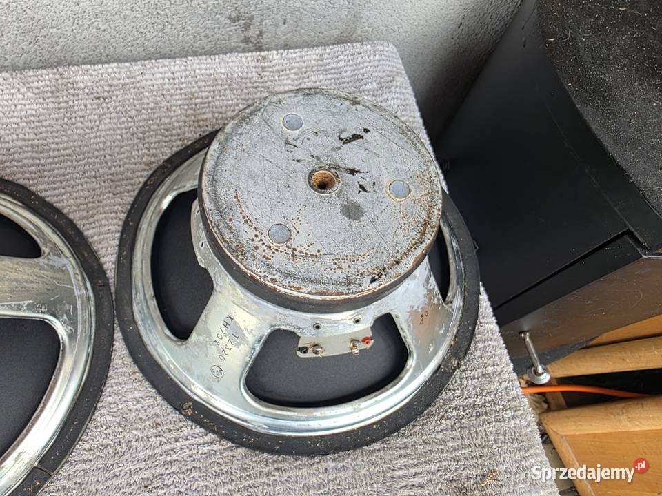 głośniki estradowe 12 stare porządne 8ohm Sprzęt estradowy, studyjny i DJ-ski Chełm Śląski