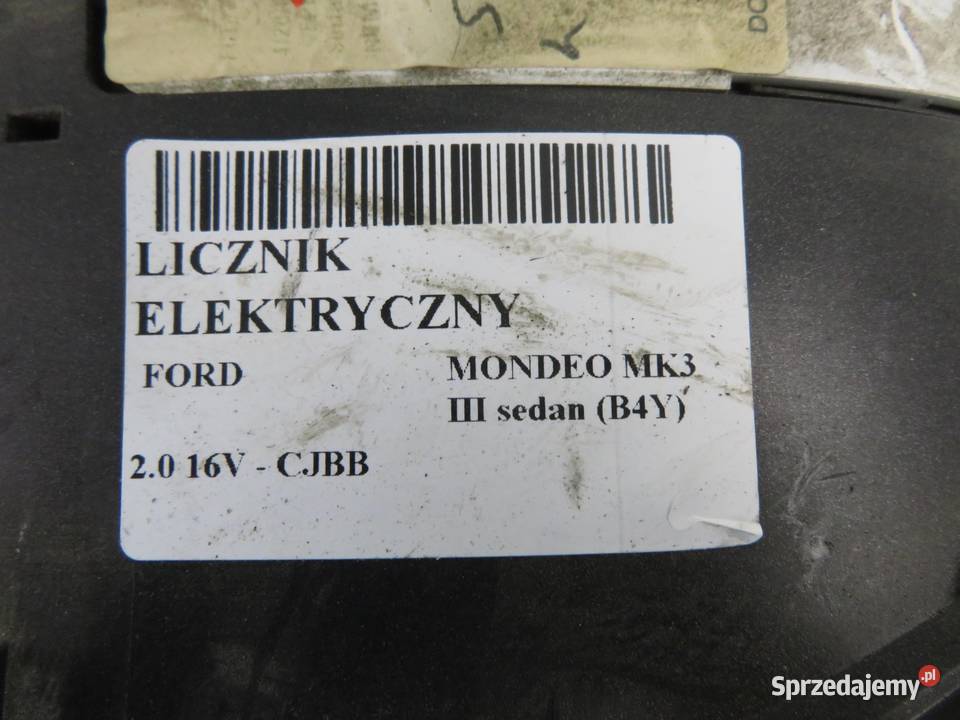 LICZNIK FORD MONDEO MK3 III 20 16V 1S7F10849DJ