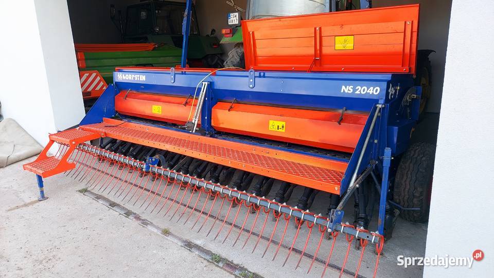 Siewnik zbożowy Nordsten 4m NS 2040 ścieżki Bramka