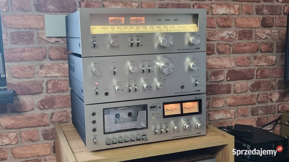 Vintage GoldStar Wzmacniacz GSA8600 Tuner opolskie