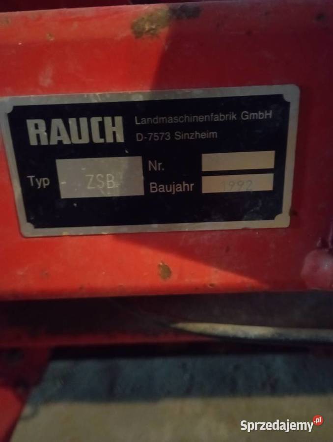 Rozsiewacz Rauch zsb 900 świętokrzyskie Jędrzejów