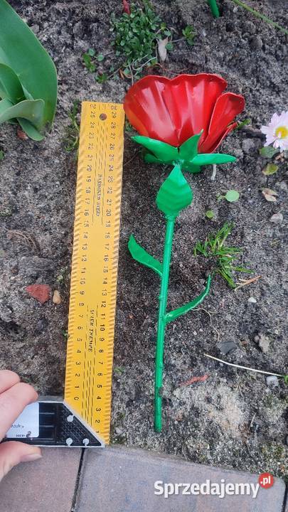 Róże stalowe rękodzieło Polskie Rękodzieło wielkopolskie Leszno