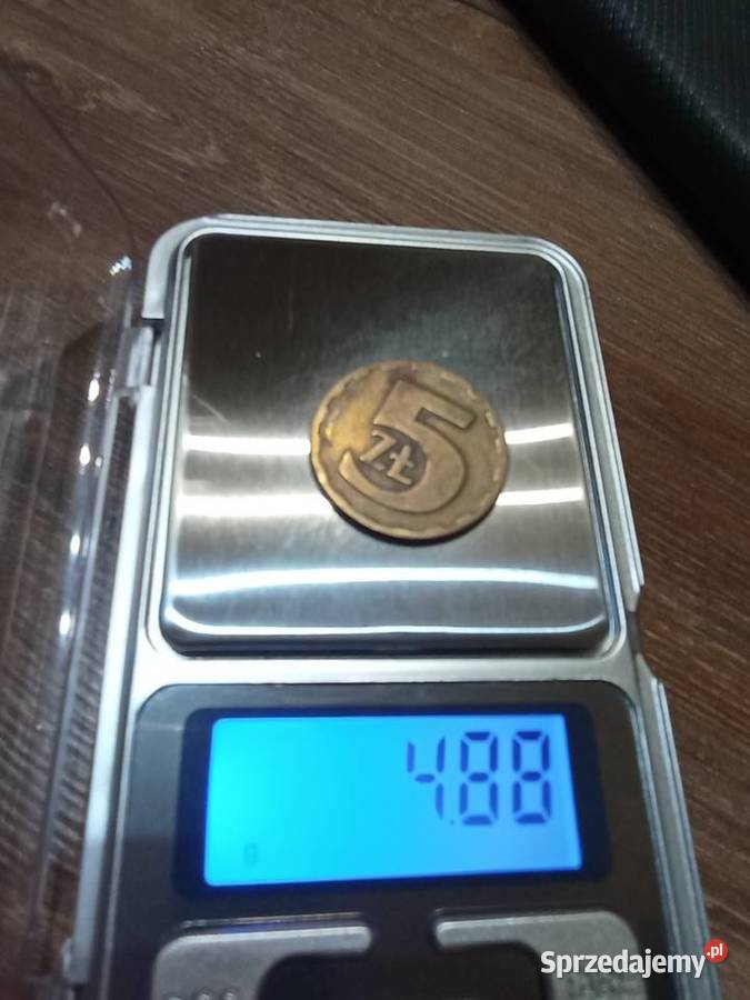 Sprzedam monete 5 zloty 1975 r proba Chełm