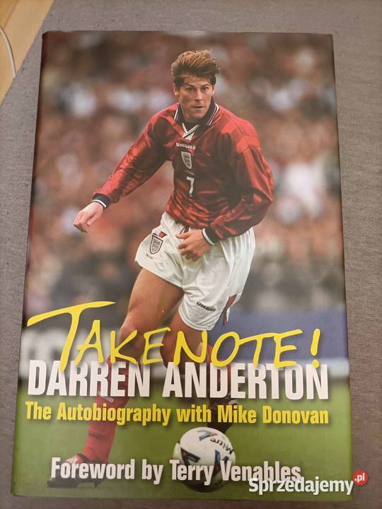 Take Note Darren Anderton The Autobiography with Rzeszów