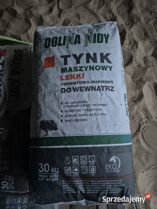 Tynk cementowo wapienny Krasnobród sprzedam