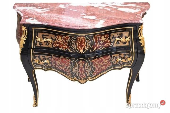 Królewska Komoda Szafa Boulle Liczne Zdobienia Komody Kraków