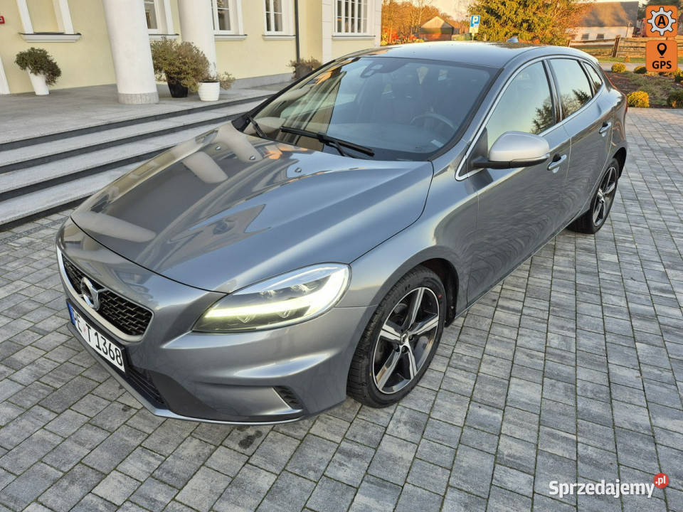 Volvo V40 20D2 RDESIGN navi full led chromy Nowe nieuszkodzony Drelów