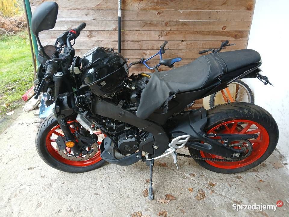 Yamaha mt 125 na czesci Gniew sprzedam