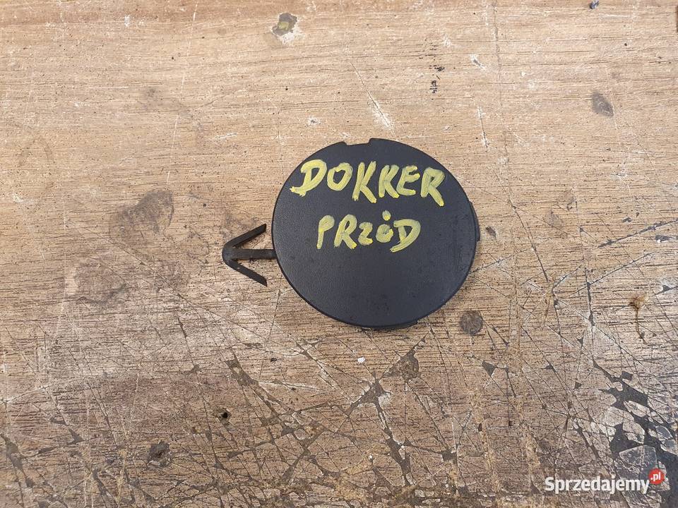 DACIA DOKKER ZAŚLEPKA HAKA ZDERZAKA PRZÓD Międzychód