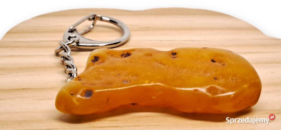 Brelok z bursztynu BURSZTYN BAŁTYCKI breloczek mazowieckie Warszawa