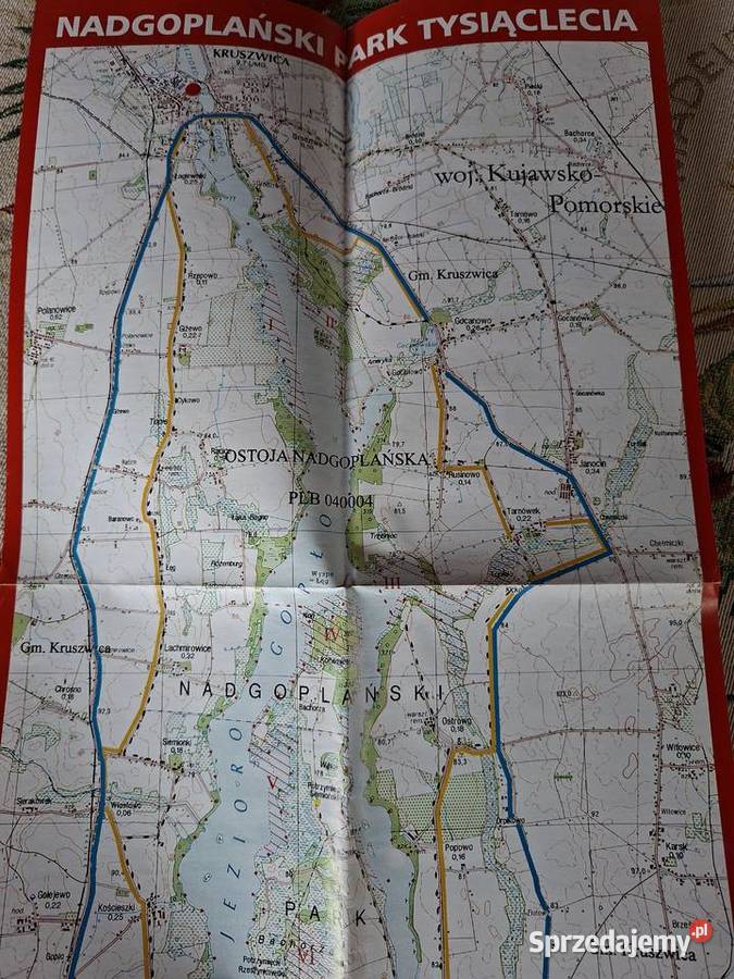 Pobrzeże Bałtyku 1400 000 mapa turystyczna Kraków