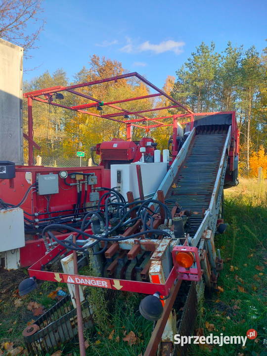 Kombajn do zbierania ogórków papryki pomidorów Kozienice