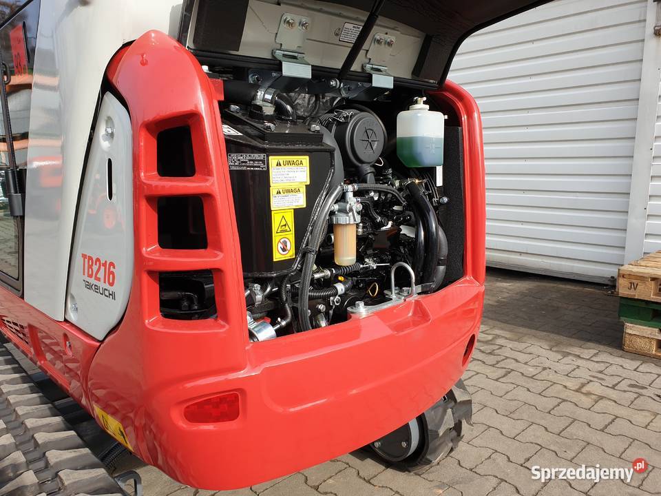 Minikoparka Takeuchi TB216 18 tony NOWA wersja Nowy Targ