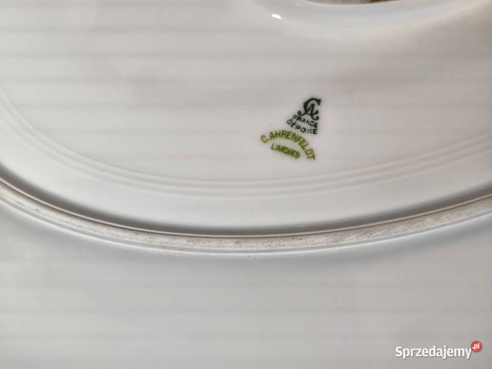 Półmisek Charles Ahrenfeldt Limoges Chełm