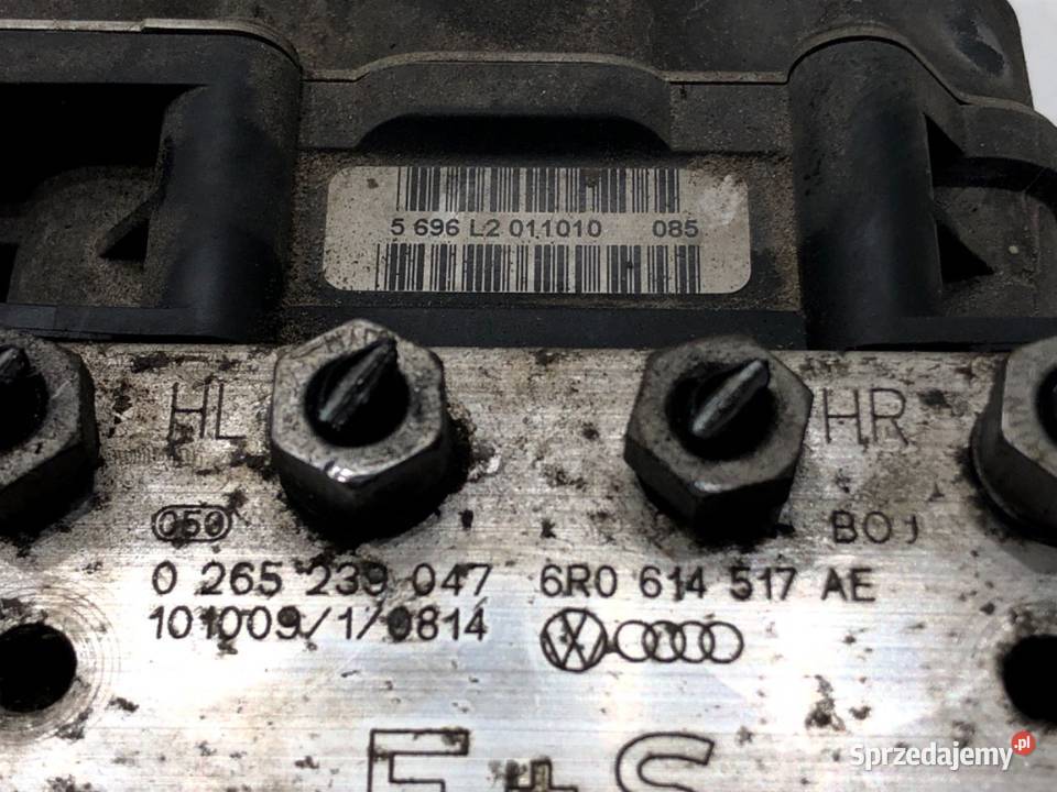 POMPA ABS VW POLO V 6R0614517AE 12 75 Układ ABS i ESP