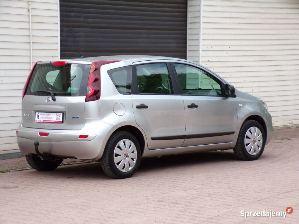 Nissan Note Klimatyzacja Gwarancja 14 90 2011R I benzyna śląskie Mikołów