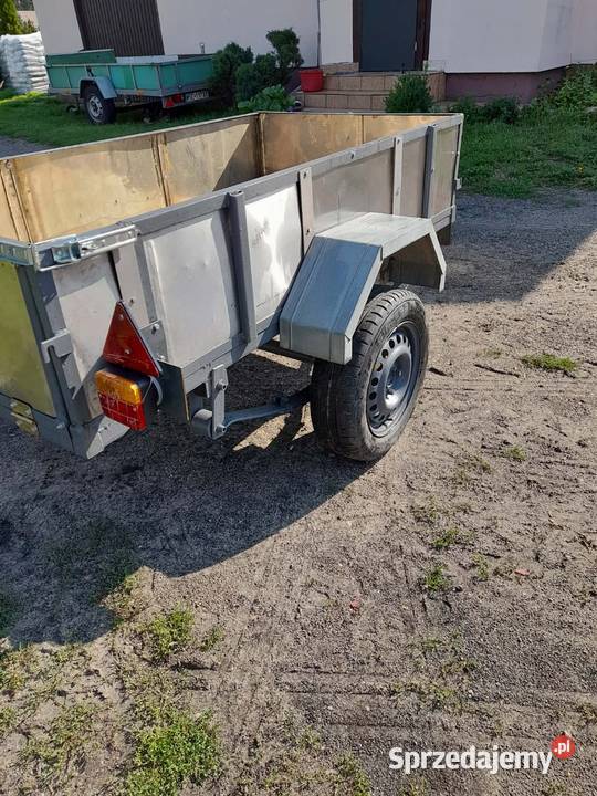 Przyczepka 2x110 bez homolohacji Brzozówek sprzedam