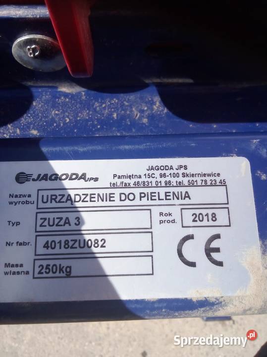 Pielnik hydrauliczny Zuza 3 śląskie Krzanowice sprzedam