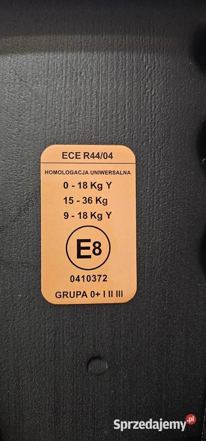 Fotelik samochodowy Rzeszów