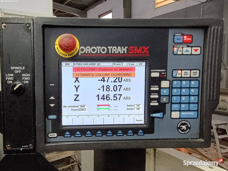 Frezarka CNC XYZ SMX 5000 Biznes i Przemysł dolnośląskie Jelenia Góra