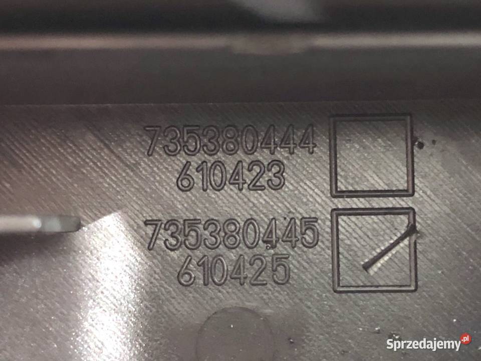 PRZEŁĄCZNIK SZYB FIAT GRANDE PUNTO 735380444