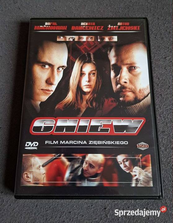 Gniew 1997 Film DVD 1 płyta małopolskie Kraków