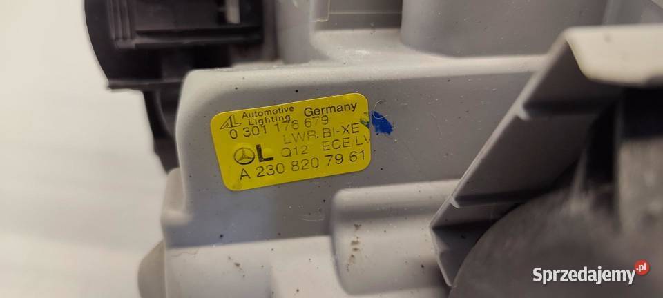 MERCEDES SL R230 LAMPA LEWY PRZÓD ANGLIK RHD osobowe