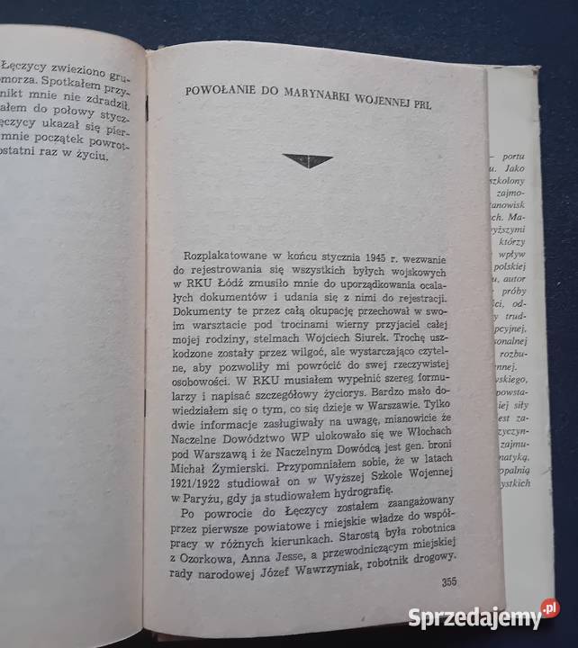 Jerzy Kłossowski Wspomnienia z marynarki wielkopolskie Koźminek