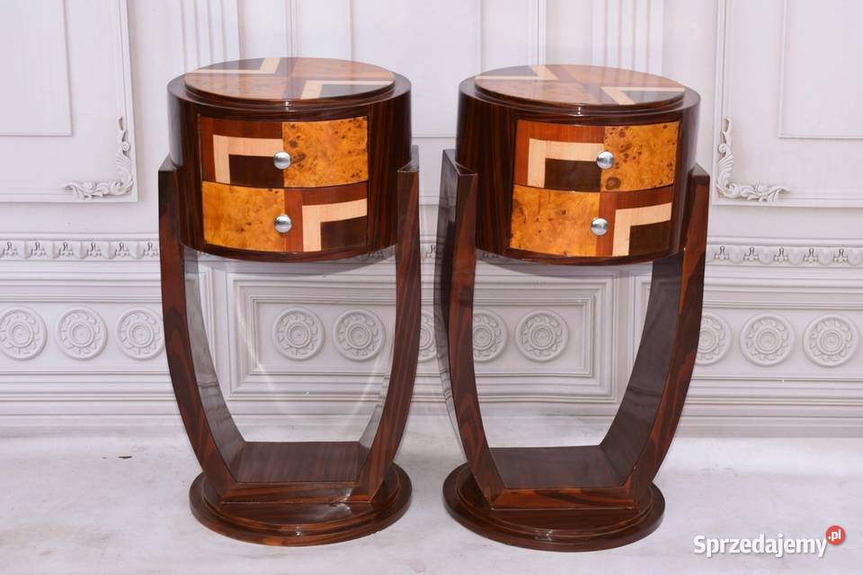 Stoliki Nocne Art Deco Szafki Szafy Nakastliki małopolskie Kraków