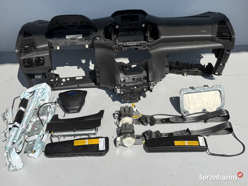 FORD ECOSPORT AIRBAG DESKA PODUSZKI PASY KOSOLA ORYGINAŁ AIR BAG DEMONTAŻ