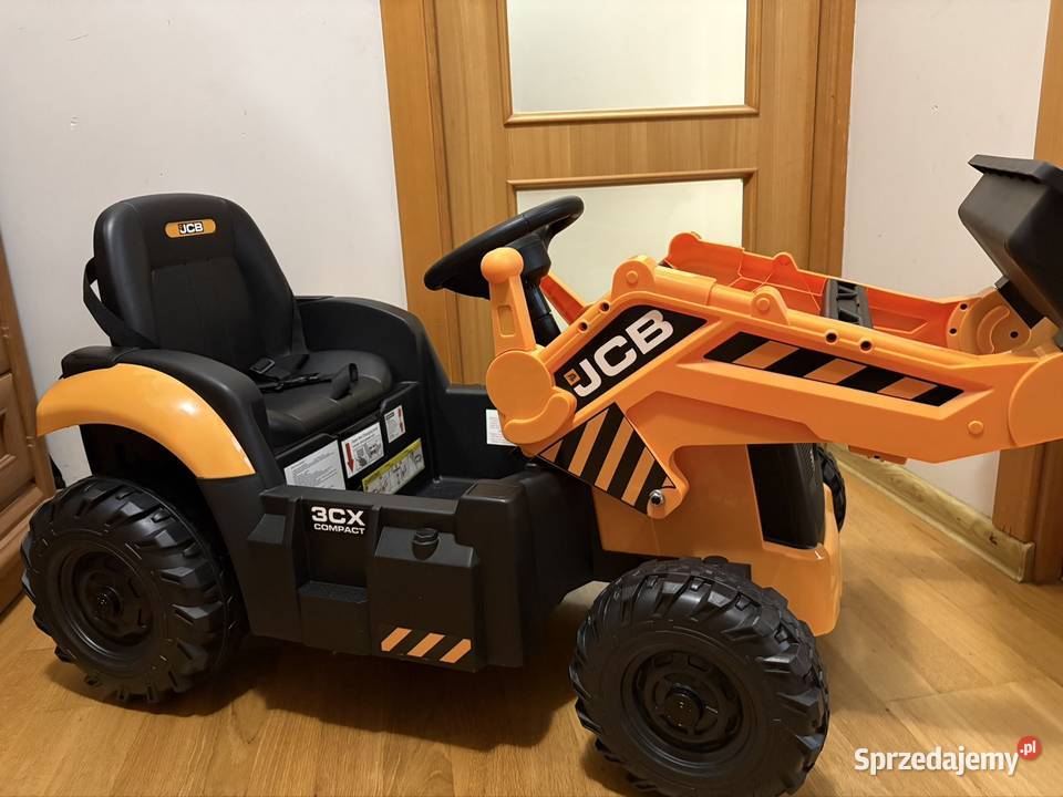 Traktorek koparka na akumulator dzieci sprzedam