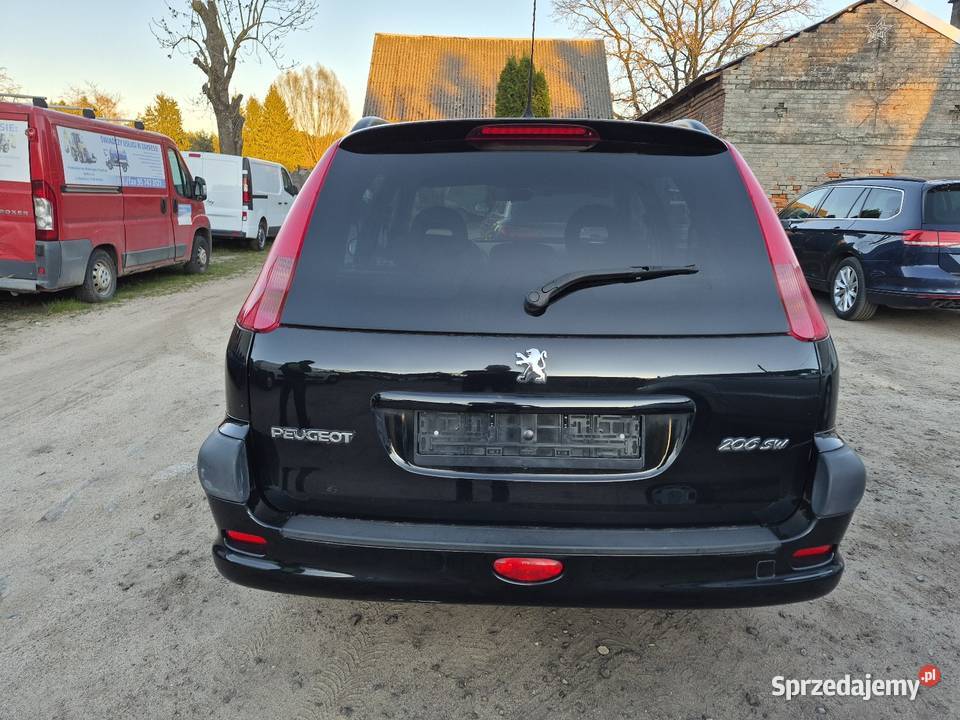 Peugeot 206 SW 2004 14 benzyna isofix Peugeot Rzepin sprzedam