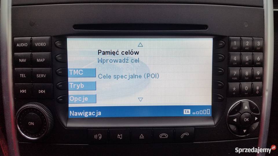 Polskie menu Mercedes A B C CL CLS ML G GL R NTG Poddębice