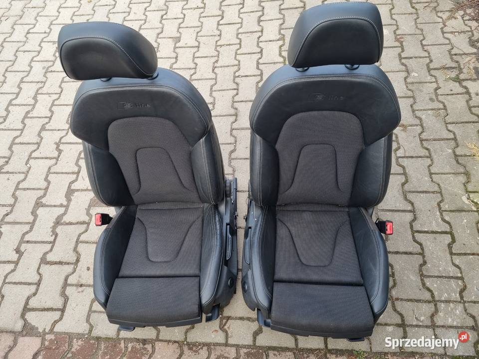 Fotele kanapa Audi a4 b8 avant sline komplet osobowe Fotele i kanapy Kraków