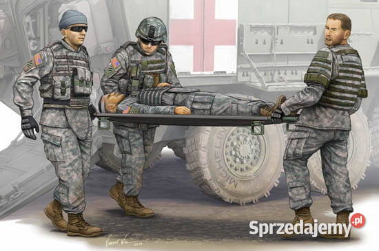 Stretcher Ambulance Team Modern US Army Warszawa