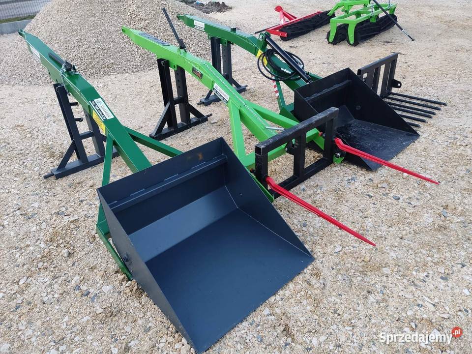 tur tuz tylni ładowacz łyżka widły hydraulika sprzedam