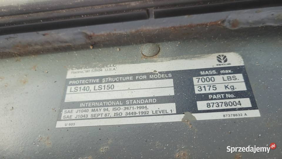 Bobcat Holland LS150 mini ładowarka o sterowaniu podkarpackie Zaklików