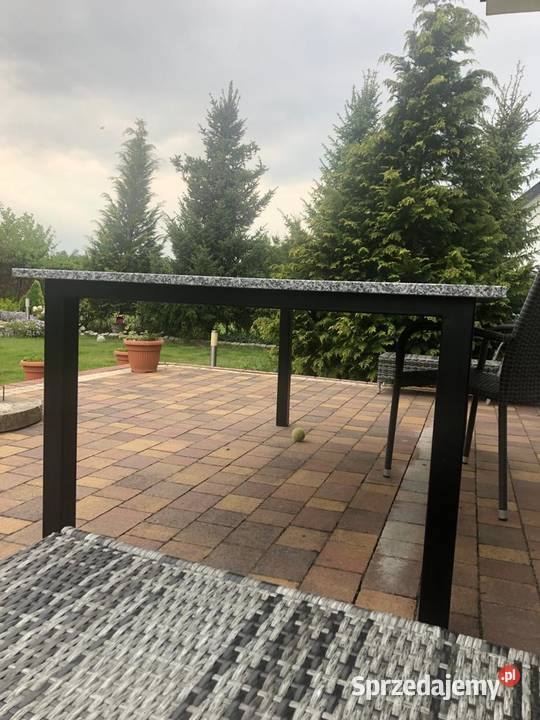 Stół na taras z blatem granitowym łódzkie Pabianice