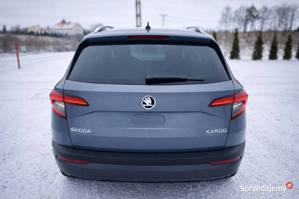 koda Karoq szary Škoda Sadlno